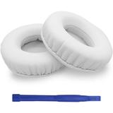 Aiivioll MDR-RF6000/DS7000/MA300/CD470 Noise Isolation Memory Foam Headphone Covers Ear Pads Compatible with Sony MDR-RF6000/DS7000/MA300/CD470 Wired ï¼† Wireless Over Ear Headphones(White)