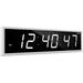 Ivation Huge 24 inch Large Big Oversized Digital LED Wall Clock - White