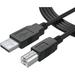 UPBRIGHT NEW USB Data Cable PC Laptop Cord For Canon Pixma USB 2.0 Printer MG2420 MG2520 MG2920 MG2922 MX522 MG5120 iP2500