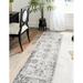 Rugs.com Monte Carlo Collection Rug â€“ 2 x 9 10 Runner Gray Medium Rug Perfect For Living Rooms Large Dining Rooms Open Floorplans