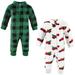 Hudson Baby Unisex Baby Plush Jumpsuits Christmas Tree Truck 18-24 Months