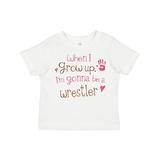 Inktastic Wrestling Future Wrestler Girls Boys or Girls Toddler T-Shirt