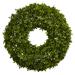 Nearly Natural 22 Boxwood Wreath