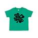 Inktastic Happy St. Patrick s Day Shamrock Silhouette in Black Boys or Girls Baby T-Shirt