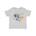 Inktastic 4th of July Cute Dinosaur Firework Boys or Girls Toddler T-Shirt