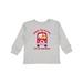 Inktastic Fire Truck 4th Birthday Boy Boys Long Sleeve Toddler T-Shirt