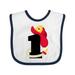 Inktastic Fireman 1st Birthday Boys or Girls Baby Bib