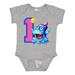 Inktastic Blue Monster 1st Birthday Boys or Girls Baby Bodysuit