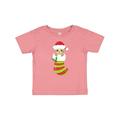 Inktastic Christmas Sloth Christmas Stocking Santa Hat Boys or Girls Baby T-Shirt