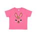 Inktastic Easter Cute Llama Face Girl with Pink Bow Boys or Girls Baby T-Shirt