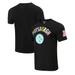 Men's Pro Standard Black Pittsburgh Steelers Neon Graphic T-Shirt