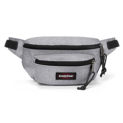 Bauchtasche EASTPAK "DOGGY BAG", Damen, Gr. B/H/T: 27cm x 18cm x 9cm, grau, Polyamid, Taschen, im praktischen Design Image