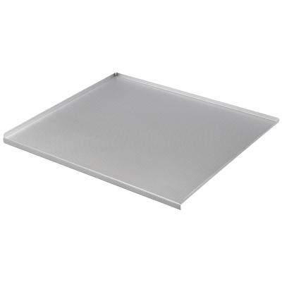 Tropfschutzblech OPTIFIT, silber (silberfarben), B:56,6cm T:50,1cm, Aluminium, Waschtischaufsätze, für Spülenschränke, in 3 Längen Image
