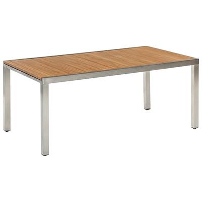 Gartentisch MERXX "Keros", beige (natur, silberfarben), B:100cm H:75cm T:240cm, Tische, 100x240 cm Image