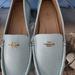 Coach Shoes | Coach Mint Green Leather Loafers | Color: Gold/Green | Size: 10