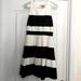 Kate Spade Dresses | Classic Black And White Summer Tea/Party Dress Size S From Kate Spade, Worn Once | Color: Black/White | Size: S