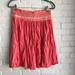 Free People Skirts | Free People Boho Pink Skirt | Color: Orange/Pink | Size: 2