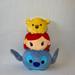Disney Toys | Disney Tsum Tsum Stack Plush Pooh Ariel Lilo H 15” | Color: Blue/Orange | Size: H15”