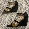 Coach Shoes | Coach Trixie Shoe | Color: Black/Gold | Size: 9