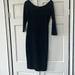 Zara Dresses | Black Zara Midi Dress | Color: Black | Size: L