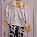Disney Costumes | Girls Size 10 Cowgirl Jessie Outfit Nwt | Color: Black/Yellow | Size: Osg