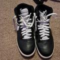 Nike Shoes | Black & White Nike Air Af1 High Top Sneakers | Color: Black/White | Size: 7.5