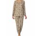 Disney Intimates & Sleepwear | Disney Ladies Winnie The Pooh Pajama 2-Piece Set, Tan, Size: Small *New* | Color: Tan | Size: S