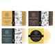 Écrin de Fleur – Organic Men's Soap 4-pack (Cedar 1x90g, Coffee Scrub 1x90g, Lemon & Calendula 1x90g, Solid Shampoo - Ylang Ylang 1x55g)