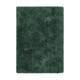 e-Rugs Contemporary Chicago Plain Thick Soft Deep Pile Shaggy Circle Rug, Forest Green - 133 x 133cm