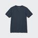 Men's Supima® Cotton V-Neck Short-Sleeve T-Shirt | Navy | XS | UNIQLO US