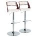 Carson Carrington Alingsas Adjustable Bar Stool - Set of 2