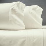 Set of 2 Channel Stitch Sateen Pillowcases - White, Standard - Frontgate Resort Collection™