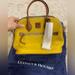 Dooney & Bourke Bags | Pebble Grain Medium/Small Domed Satchel Mustard | Color: Yellow | Size: Os