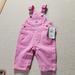 Carhartt Shirts & Tops | Girls Carhart 3m Coveralls | Color: Pink | Size: 3m