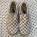 Vans Shoes | New (Without Tags) Tan & White Checkerboard Slip-On Vans Women's Size 6 | Color: Tan/White | Size: 6