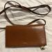 Ralph Lauren Bags | Lauren Ralph Lauren Brown Leather Organizer Crossbody | Color: Brown | Size: 8”