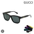 Gucci Accessories | New Gucci Men's Rectangle Sunglasses Gg0824s 005 Black Gucci Eyewear | Color: Black | Size: Os