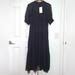 Zara Dresses | Brand New Maxi Black Zara Dress | Color: Black | Size: S