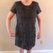 J. Crew Dresses | J Crew Grey Ruffle Dress Size 8 | Color: Gray | Size: 8