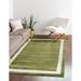 Rugs.com Angelica Collection Rug â€“ 3 x 5 Green Medium Rug Perfect For Entryways Kitchens Breakfast Nooks Accent Pieces