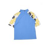 Lands' End Short Sleeve T-Shirt: Blue Tops - Kids Girl's Size X-Large