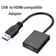 Adaptateur USB 3.0 vers HDMI pour composants d'ordinateur plusieurs moniteurs 1080P compatible