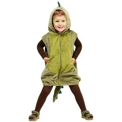 buttinette Kostüm Dino für Kinder, grün Image