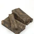 Matériau en bois de kaki noir pour tige de stylo bricolage petit matériau de tige en bois carré