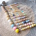 Let's Make-Perles en Bois d'Érable Crochet Hexagonal Attache-Sucette TeWindsor Jouets Artisanaux