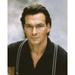 Patrick Swayze looking cool in black shirt and suspenders 4x6 photo inch poster