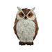 MPWEGNP Balcony Courtyard Garden Decoration Resin Animal Statue Owl Decoration Large Garden Decorations Outdoor Statues Decorations for Garden