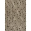 nuLOOM Leona Modern Geometric Indoor/Outdoor Area Rug 4 x 6 Charcoal