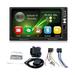 7 2 Din Car Radio Stereo MP5 Player Bluetooth AUX FM Head Unit w/ 8G Map Card