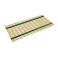 The Furniture King Wood Bed Slats King Size Closely Spaced For Specialty Bed Types Custom Width with Green Strapping Bed Frame Support Plank Boards 70.25 Wide